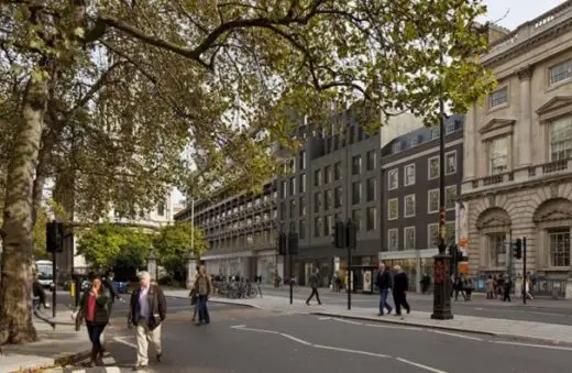 Kings College London Strand buildings by Hackett Hall McKnight