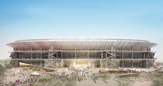 New Camp Nou FC Barcelona Stadium Nikken Sekkei design