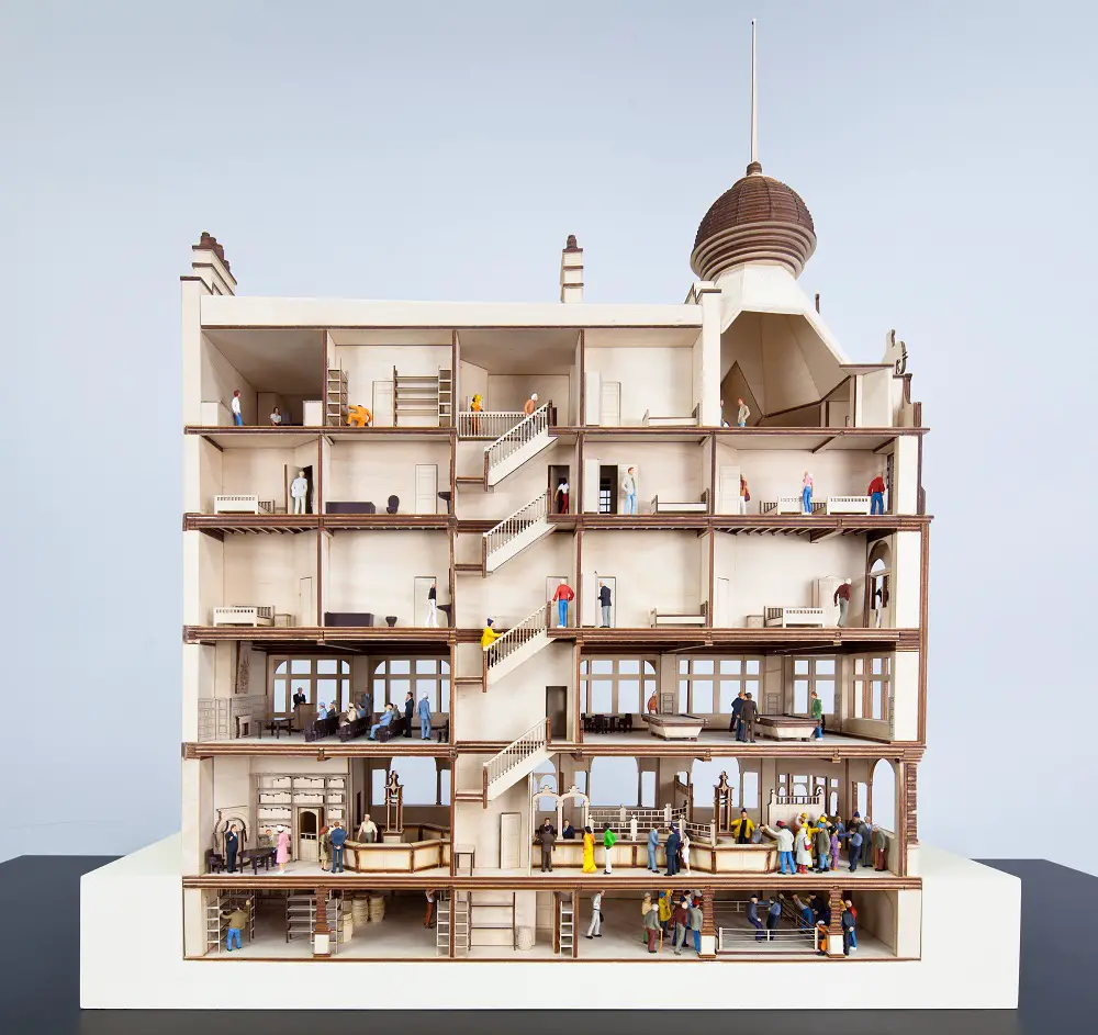 Model for a new Victorian Pub, Aberrant Architecture
