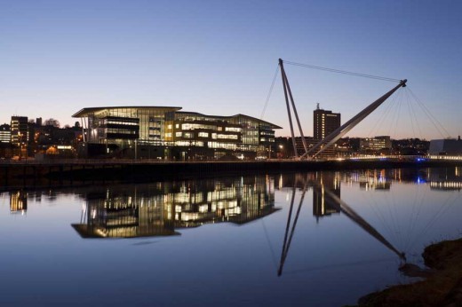 University of Wales, Newport Building design by BDP Architects