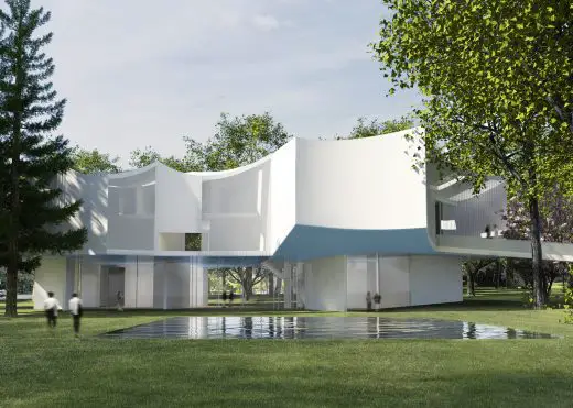 Pennsylvania Arts Centre building by Steven Holl Architects