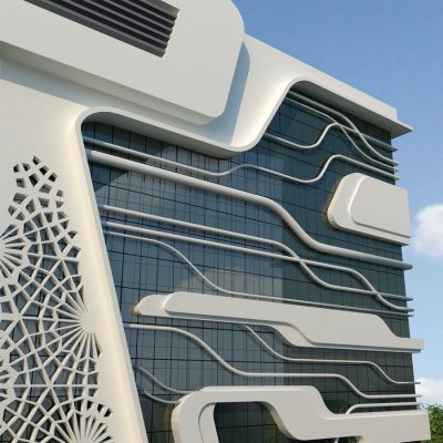 Qazvin Gas Company office building Iran