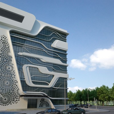 Qazvin Gas Company office building Iran