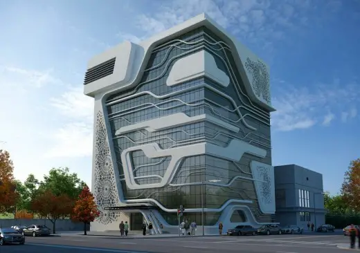 Qazvin Gas Company office building Iran