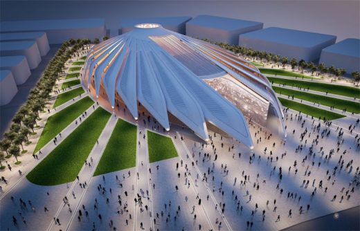 United Arab Emirates Pavilion by Santiago Calatrava architect