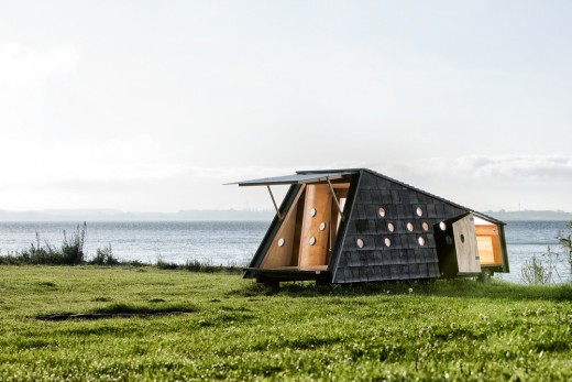 Shelters by the Sea on Fyn