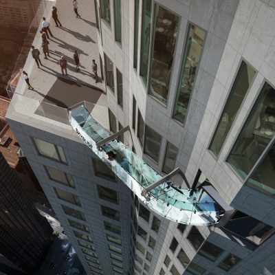 Skyslide at US Bank Tower in Los Angeles