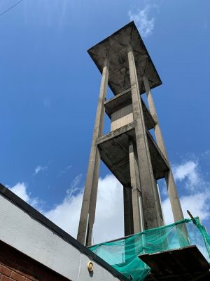 St Charles Borromeo Church North Kelvinside, Glasgow bell tower