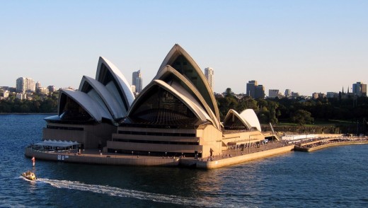 Opera House Building in Sydney