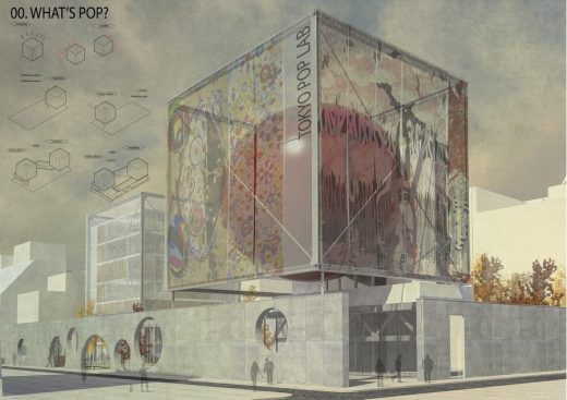 Tokyo Pop Lab architecture competition winner