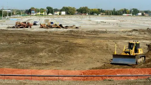 Chrysler engine plant site, located in Kenosha, WI