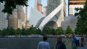 World Trade Center Transportation Hub building by Santiago Calatrava