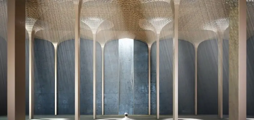 WTC Mosque in Abu Dhabi, UAE