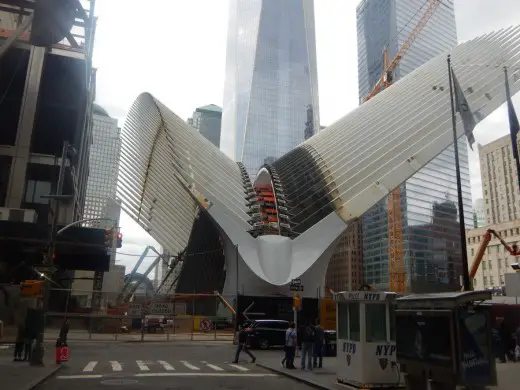 WTC transportation hub New York by Santiago Calatrava