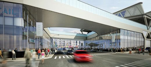 George Washington Bridge Bus Station by Pier Luigi Nervi Architect, Engineer