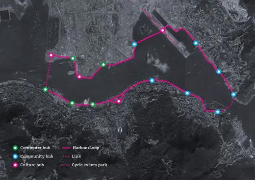 HarbourLoop Hong Kong Vision map