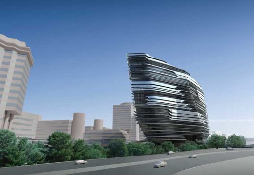 Zaha Hadid Buildings Innovation Tower Hong Kong PolyU