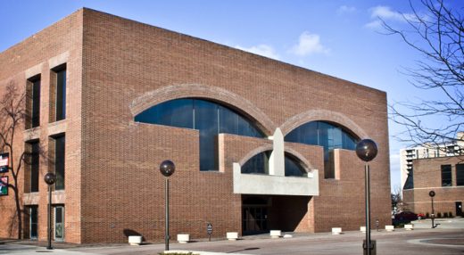 Louis Kahn Building in Fort Wayne