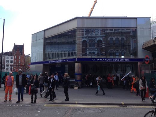 New Tottenham Court Road Station