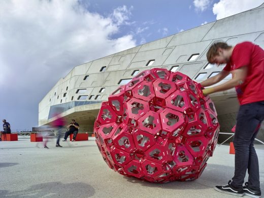 Phaeno Science Centre pop-up structure Wolfsburg