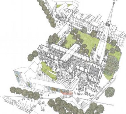 St Mary Redcliffe Competition design by Purcell UK