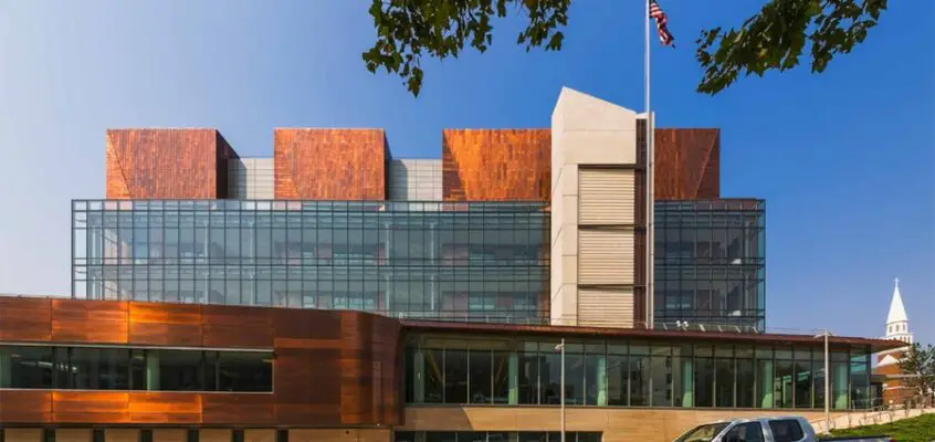 Staten Island Courthouse Building in New York