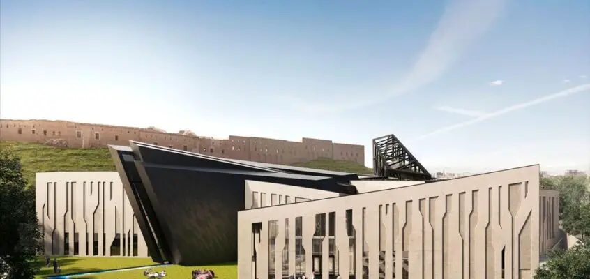The Kurdistan Museum in Erbil Building