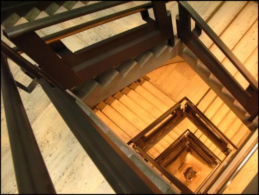 Yale Center for British Art building stairwell