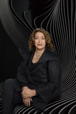 Zaha Hadid portrait