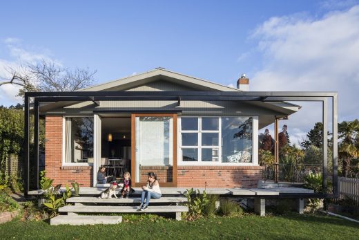 New Zealand sixties Residential Building renewal by Irving Smith Architects