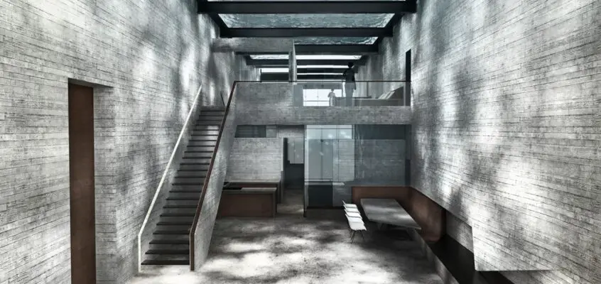 Casa Brutale in Lebanon, Faqra Mountain House