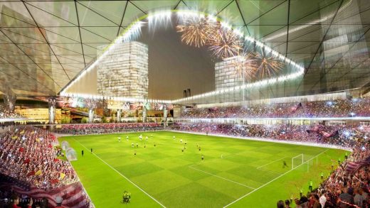 Detroit MLS Stadium & District Interior Bowl