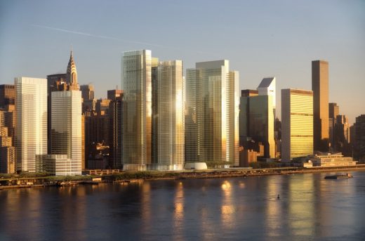 East River Master Plan by Richard Meier architect