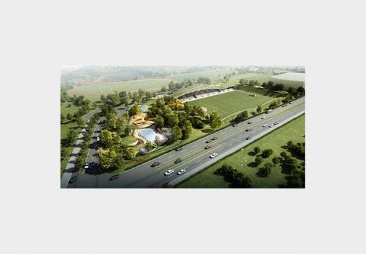 Forest Green Rovers Eco-park Design Competition by DP Architects