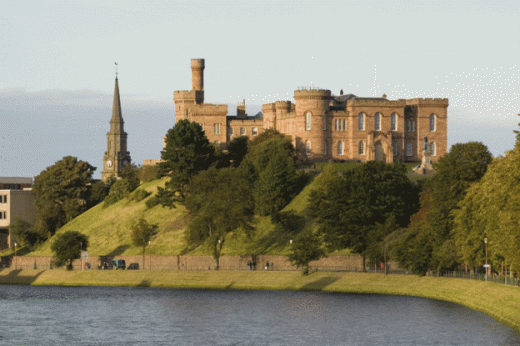 Inverness Castle building