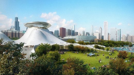 Lucas Museum of Narrative Art building Chicago