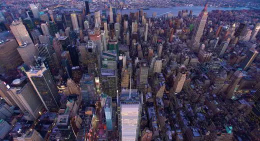 New York Times Building from above