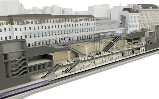 New Rail Transport Hub in London