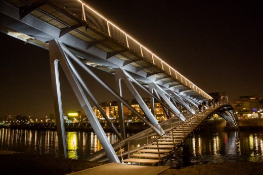 Peace Footbridge Lyon architecture news