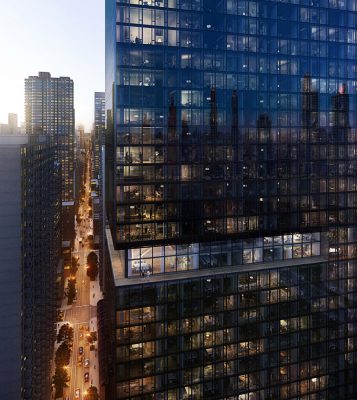 Richard Meier Residential Tower on the East River