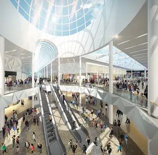 Sheffield Meadowhall Shopping Centre Building design by BDP Architects