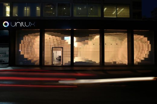 Unilux Showroom Lebanon architecture news