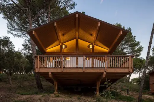 Wooden Houses in Costa Brava