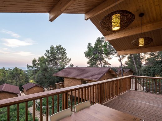 Wooden Houses in Costa Brava