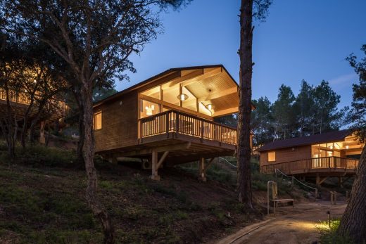 Wooden Houses in Costa Brava