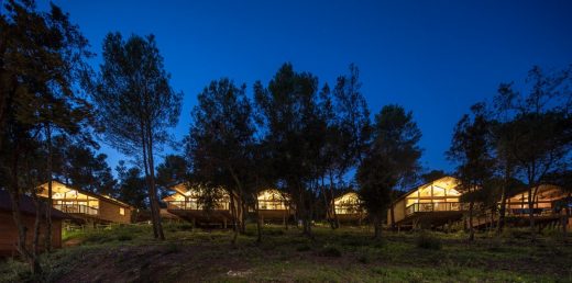 Wooden Houses in Costa Brava