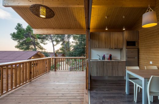 Wooden Houses in Costa Brava