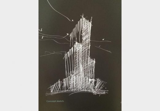 1 Leadenhall London Tower sketch