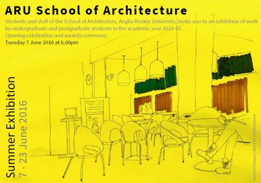 ARU School of Architecture Summer Exhibition