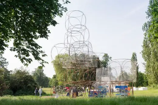 Serpentine Summer House 2016 by Yona Friedman